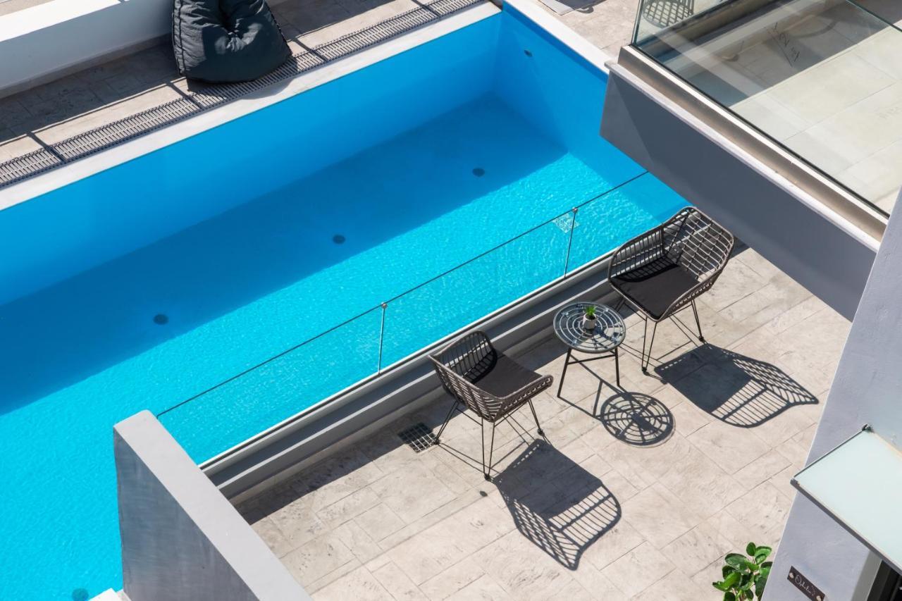 Clelia's&Dione's Design Studios Swimming Pool Nikiana Exterior foto