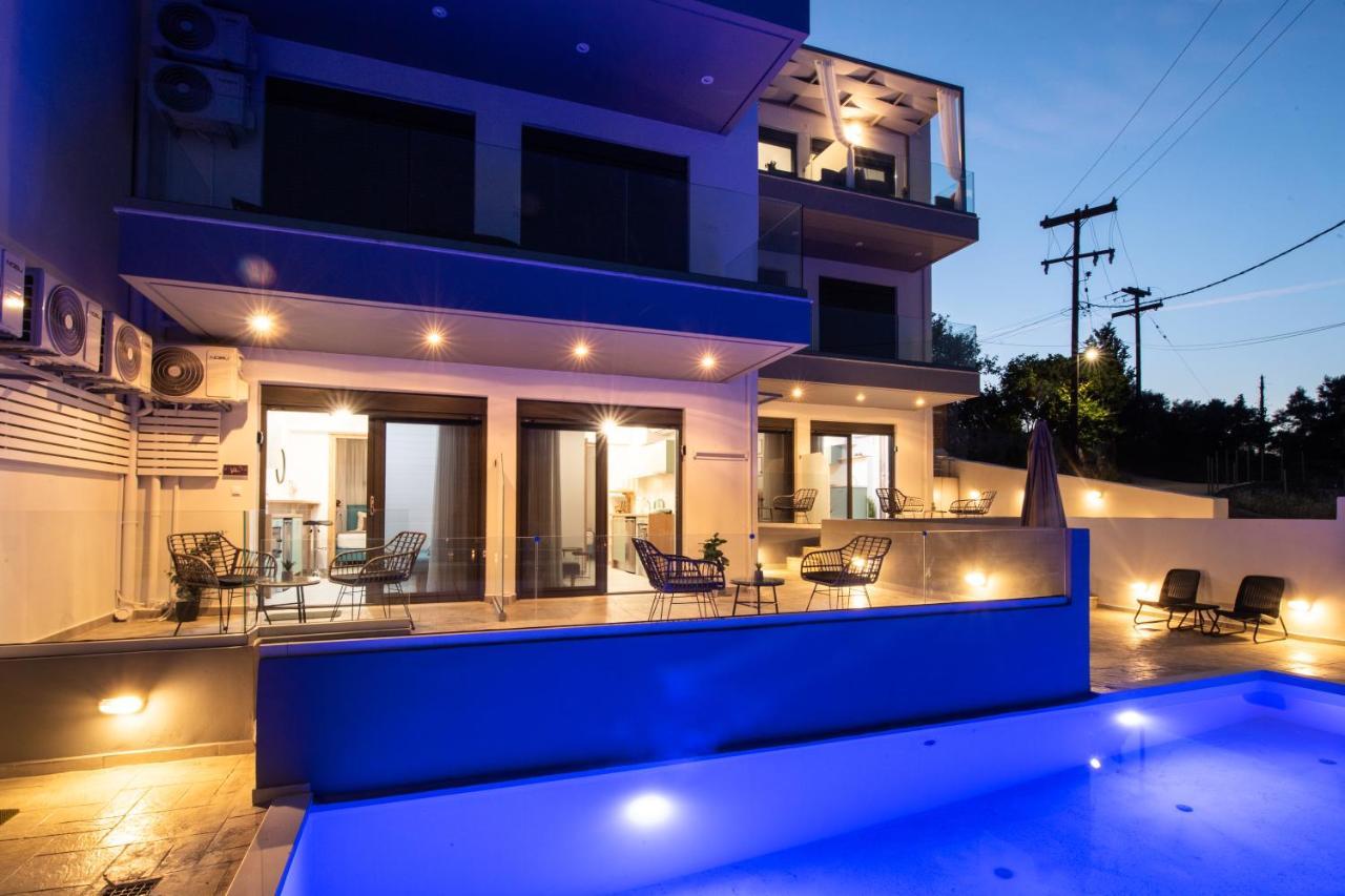 Clelia's&Dione's Design Studios Swimming Pool Nikiana Exterior foto