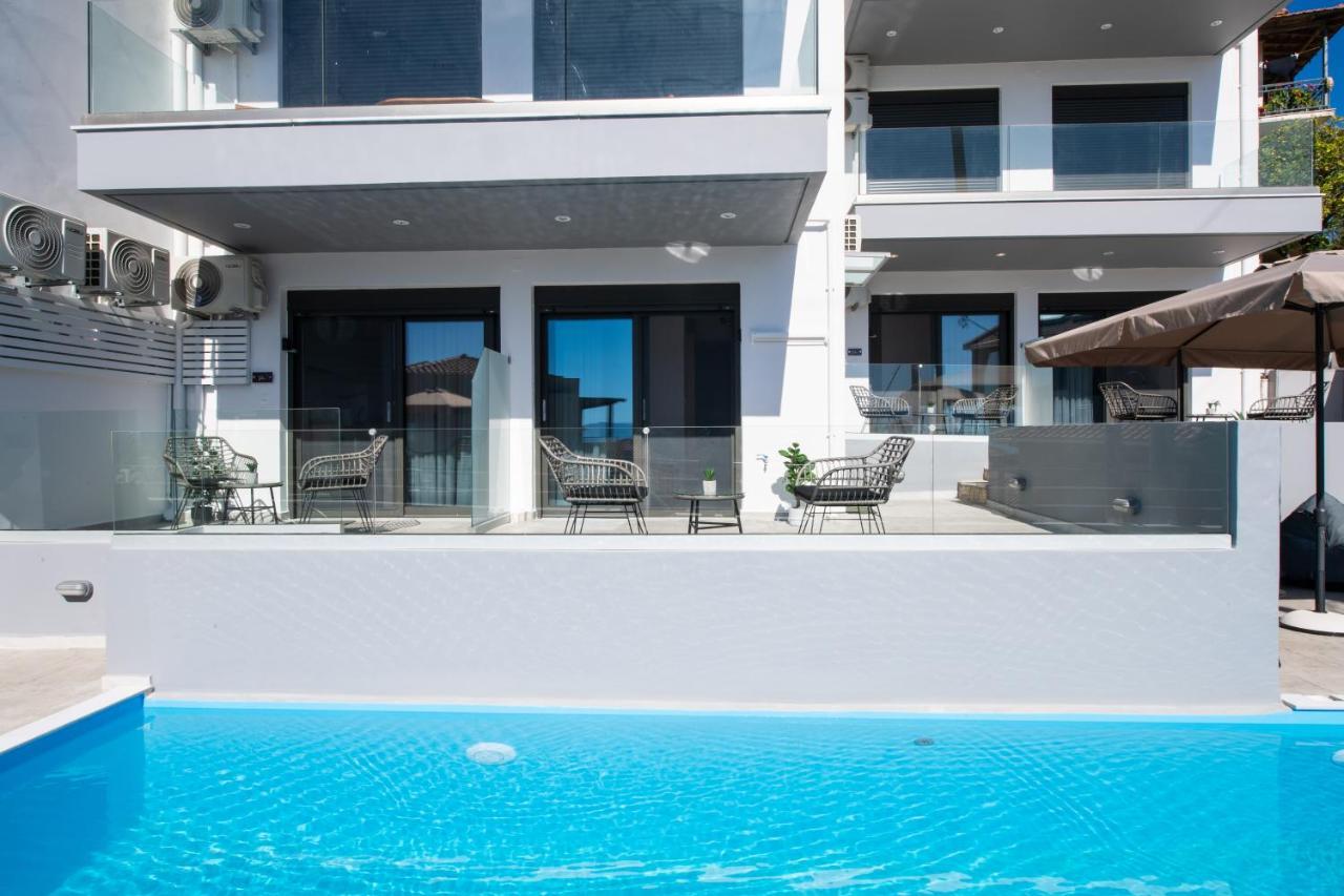 Clelia's&Dione's Design Studios Swimming Pool Nikiana Exterior foto